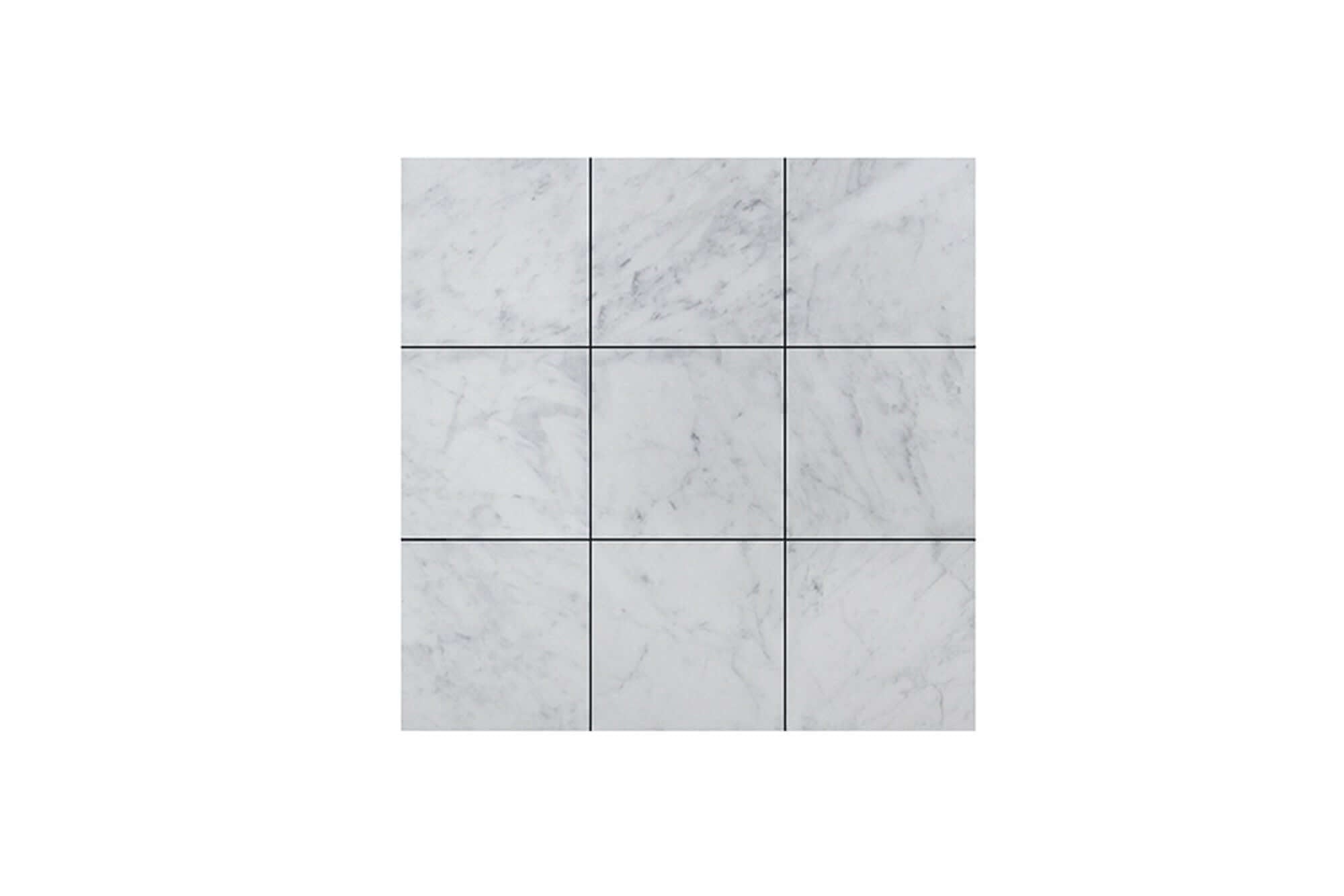 Bianco Carrara Marble Subway Tile 6 x 6 Polished
