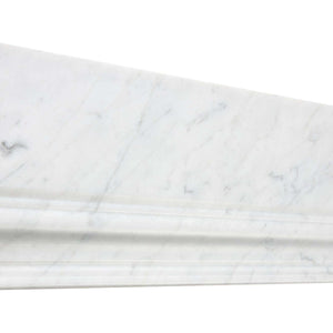Bianco Carrara Marble Base Board Polished