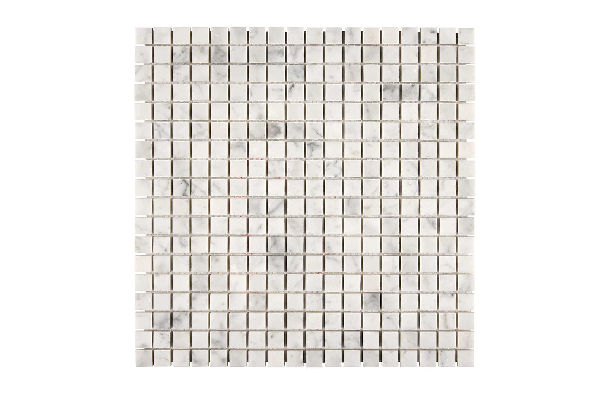 Bianco Carrara Marble Mosaic 5/8 x 5/8 Honed