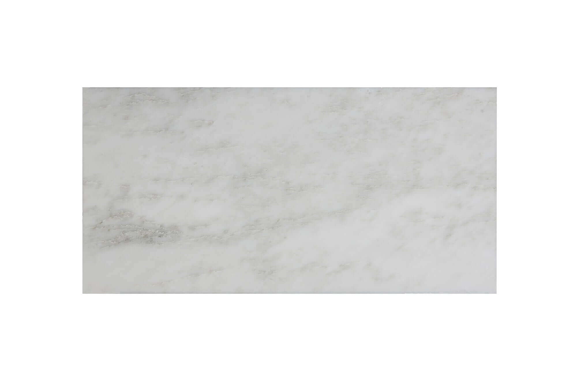 Oriental White Marble 12 x 24 Tile Honed
