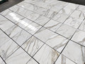 Aria Calacatta Gld Marble 24x24 - Luxury floor tile for high-end projects commercial or residential - Artepierre - 1 