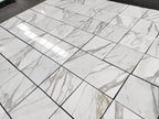 Aria Calacatta Gld Marble 24x24 - Luxury floor tile for high-end projects commercial or residential - Artepierre - 1 