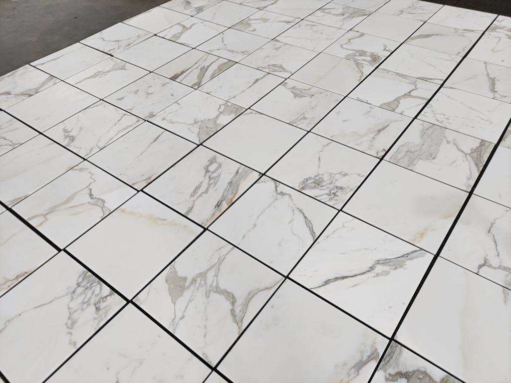 Aria Calacatta Gld Marble 24x24 - Luxury floor tile for high-end projects commercial or residential - Artepierre - 5