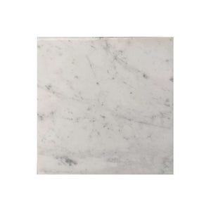 Bianco Carrara Marble Tile 12 x 12 Honed