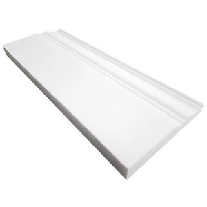 Bianco Dolomite 4 3/4 x 12 Base Board Honed