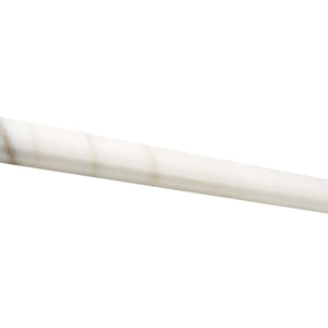 Calacatta Gold Marble 3/4 x 12 Bullnose Liner Polished