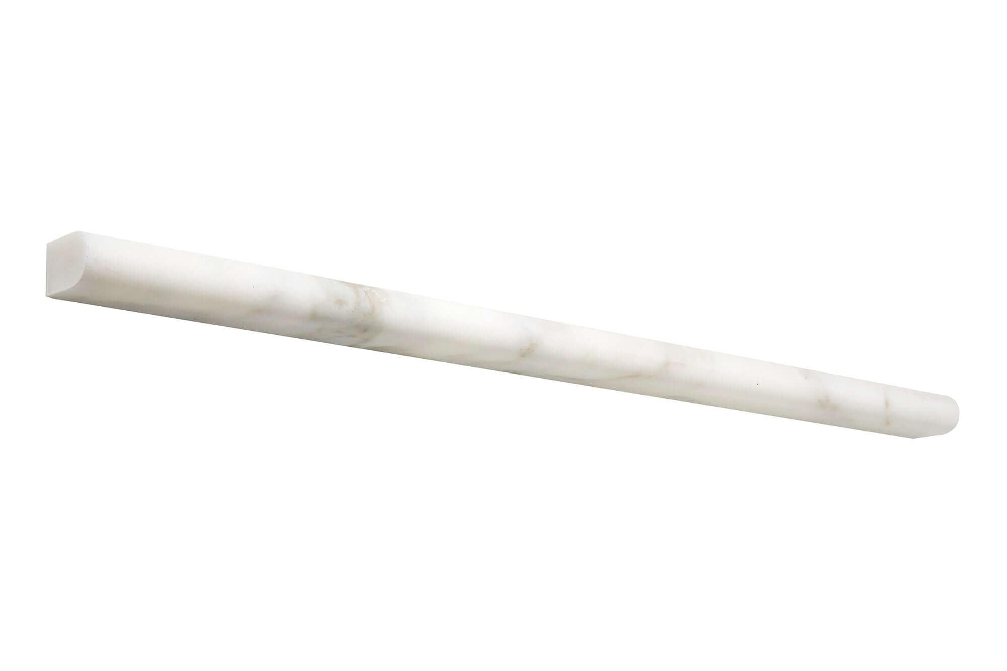 Calacatta Gold Marble 1/2 x 12 Pencil Liner Polished
