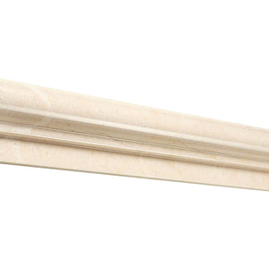 Crema Marfil Marble 2 x 12 Crown Molding Polished