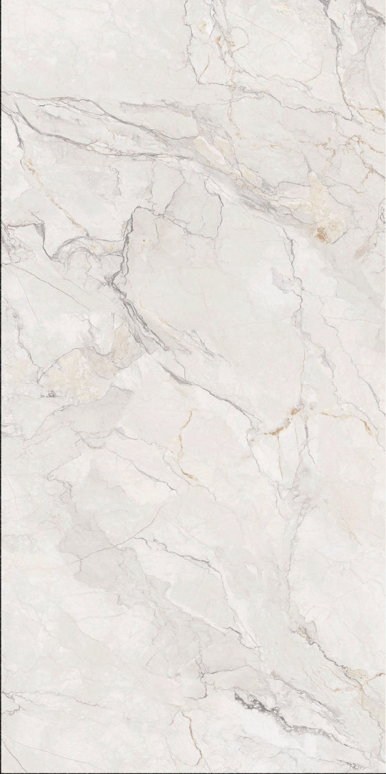 Antique Ivory 24x48 porcelain tile with a warm aged stone look and 3D Soft finish (4).