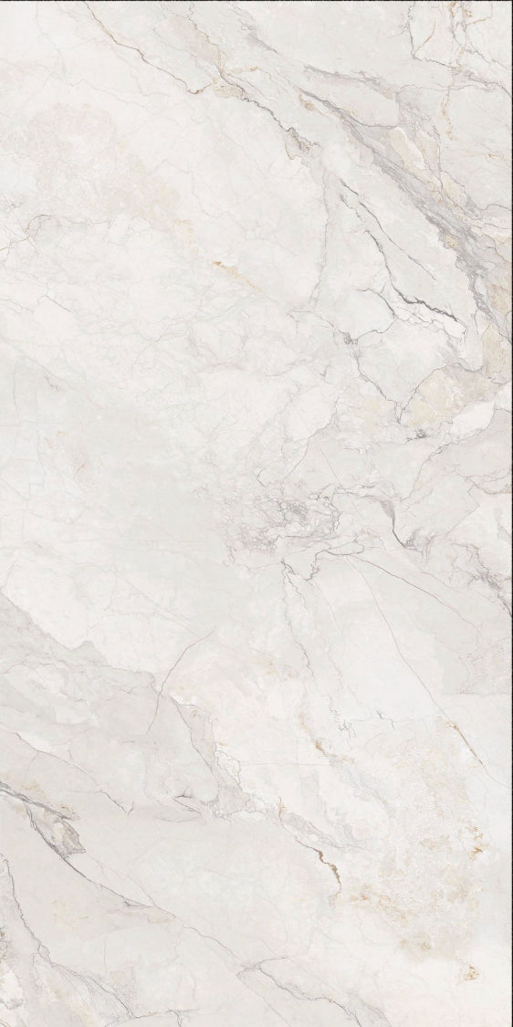 Antique Ivory 24x48 porcelain tile with a warm aged stone look and 3D Soft finish (5).