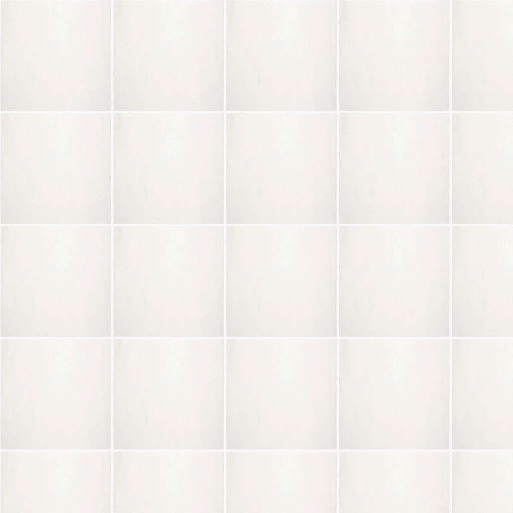 Aria Bianco Dolomite 18x18 marble tile shown in a straight lay grid with light grout for a clean, classic look.