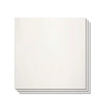 Stacked Aria Bianco Dolomite 24x24 marble tiles showing consistent color range and natural variation across pieces.