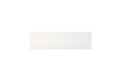 Close-up detail of Bianco Dolomite marble tile 2x8 showing fine veining, surface character, and natural tonal movement.