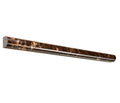 ARIA Emperador Dark marble 3/4 inch polished bullnose liner with rich brown color and natural cream white veining