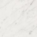 Aria Carrara White marble tile 4x4, studio image showing a bright white base with soft gray veining and natural variation for timeless backsplashes, shower walls, and classic wainscoting.