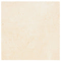 Aria Crema Marfil marble tile 12x12, studio image showing warm beige tone with gentle movement and natural variation for elegant floors, shower walls, and classic backsplashes.