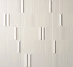 artepierre terracraft-tempo-straight-ripple-tempo-crest-arc-2x8-ceramic-wall-tile-satin-porcelain-cream-future-wall-design