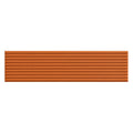 Terracraft Tempo Ripple ceramic wall tile 5x20 satin Spice Ember
