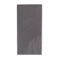 Carbon Slate troweled plaster-look porcelain tile, 3.5 x 7 inch, straight-on view