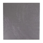 Carbon Slate troweled plaster-look porcelain tile, 7 x 7 inch, straight-on view