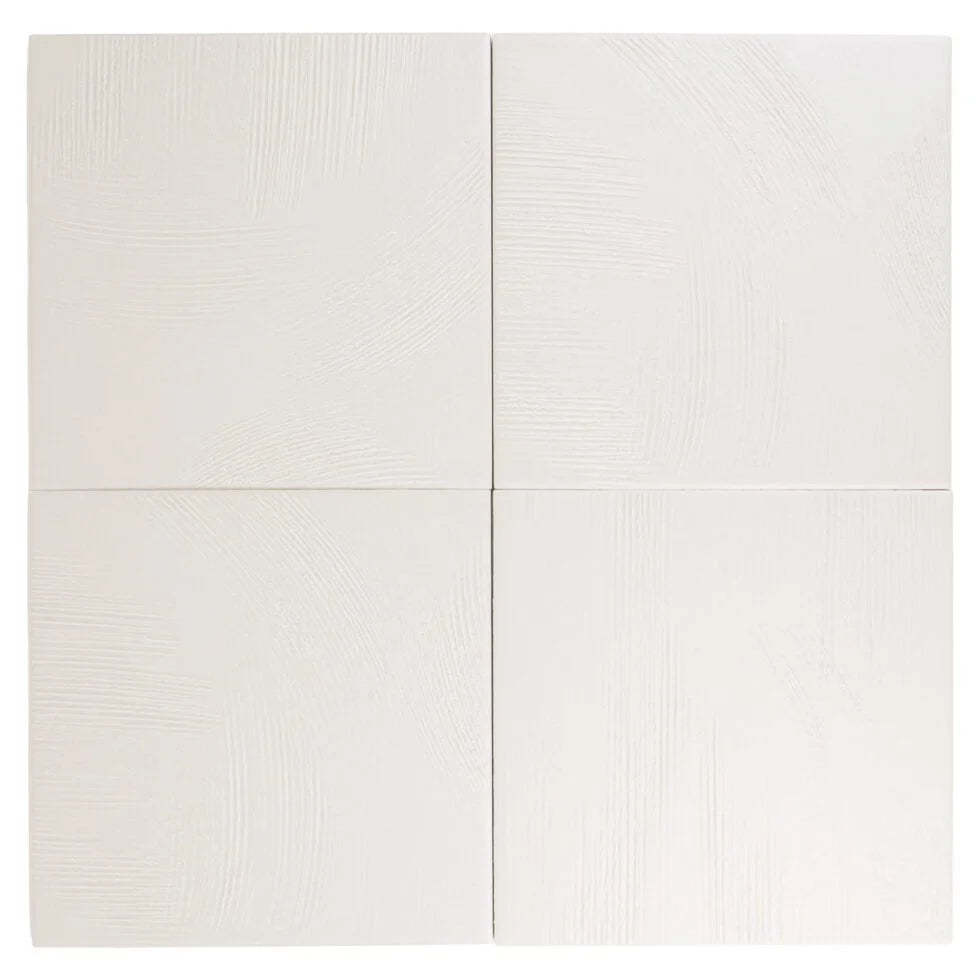 Chalk Wash Troweled Plaster-Look Porcelain Tile | 7×7