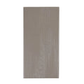 Graphite Shadow troweled plaster-look porcelain tile, 3.5 x 7 inch, straight-on view