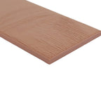 Kiln Amber troweled plaster-look porcelain tile, 3.5 x 7 inch, angled edge and texture detail