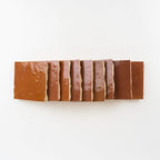 Sienna Sun zellige tile 4x4 glossy - stacked side view