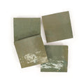 Garden Mint zellige tile 4x4, glossy handmade terracotta with soft olive-neutral glaze variation (ArtePierre).
