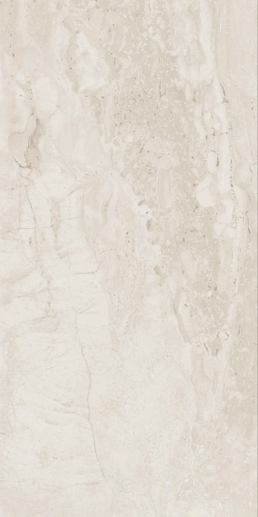 Cream Vein 24x48 porcelain tile with a warm stone look and 3D Soft finish.