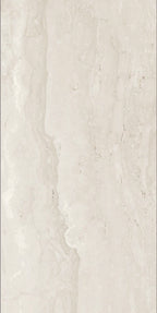 Cream Vein 24x48 porcelain tile with a warm stone look and 3D Soft finish (3).