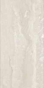 Cream Vein 24x48 porcelain tile with a warm stone look and 3D Soft finish (5).