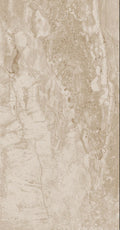 Desert Travertine 24x48 porcelain tile with warm vein-cut travertine movement and 3D Soft finish.