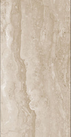 Desert Travertine 24x48 porcelain tile with warm vein-cut travertine movement and 3D Soft finish (3).