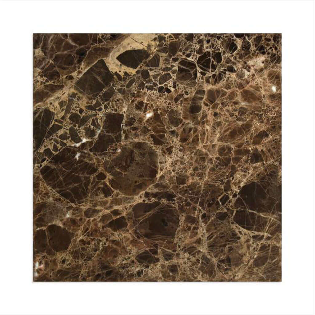 Emperador Dark Marble 12 x 12 Tile Polished