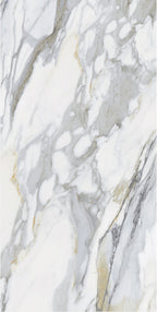 Imperial Calacatta 24x48 porcelain tile with bold marble-inspired veining and 3D Soft finish (4).