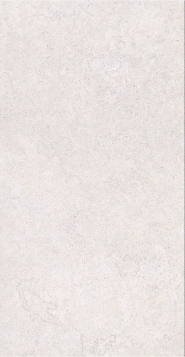 Pearl Limestone 24x48 porcelain tile with a pale limestone look and 3D Soft finish.