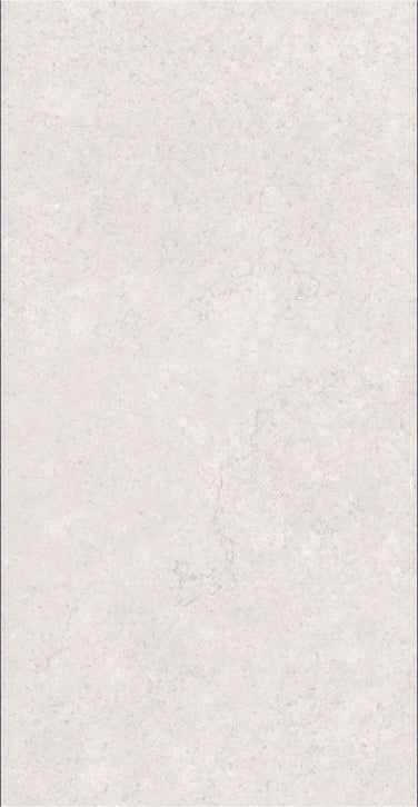 Pearl Limestone 24x48 porcelain tile with a pale limestone look and 3D Soft finish (3).