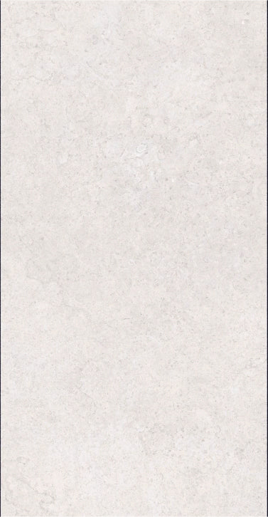 Pearl Limestone 24x48 porcelain tile with a pale limestone look and 3D Soft finish (2).