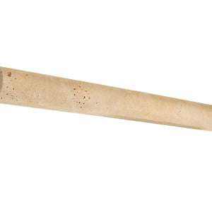 ivory travertine liner, ivory travertine accessories
