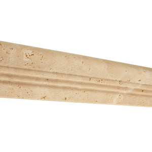 ivory travertine liner, ivory travertine accessories