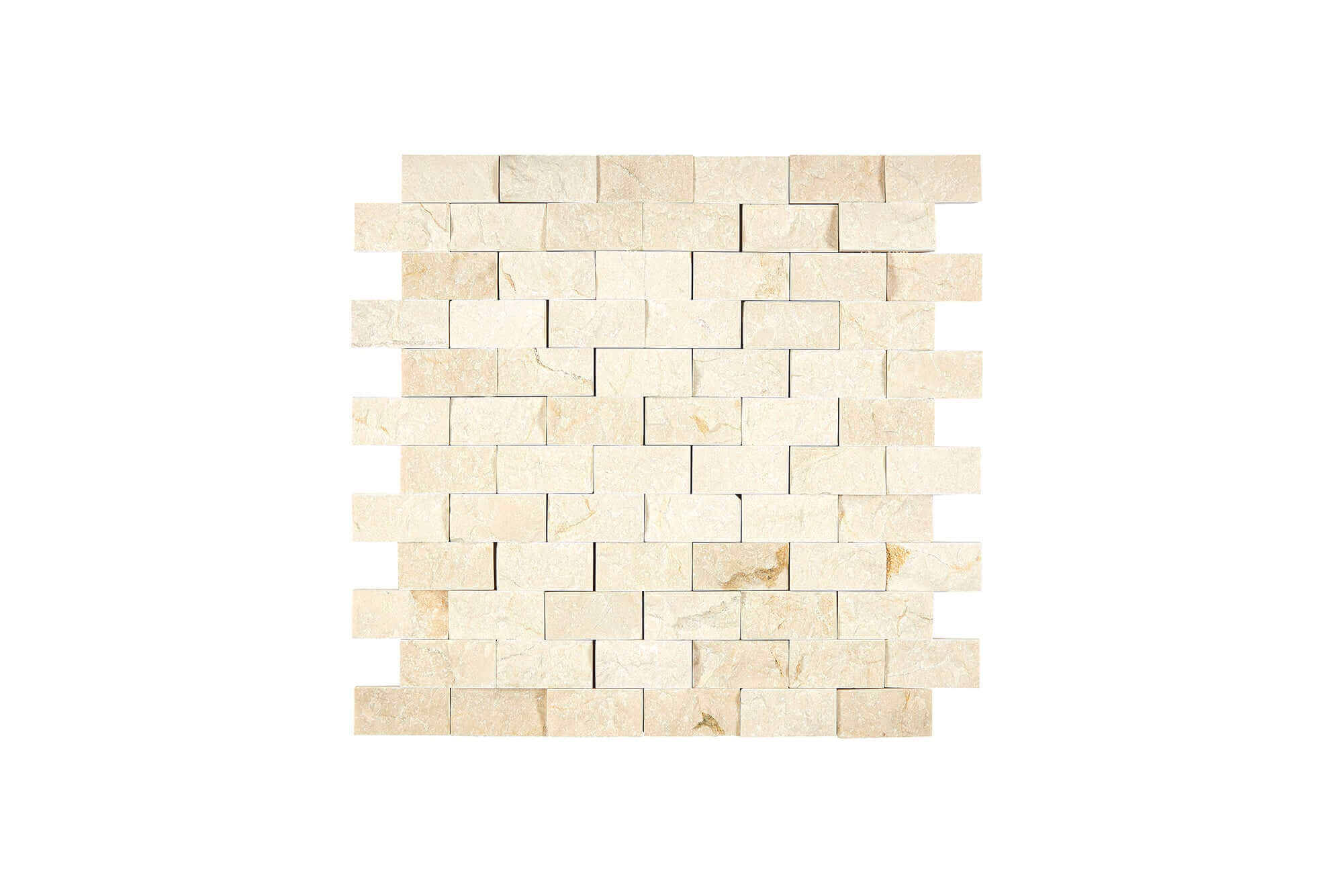 Crema Marfil or Beige color marble Mosaic Tile
