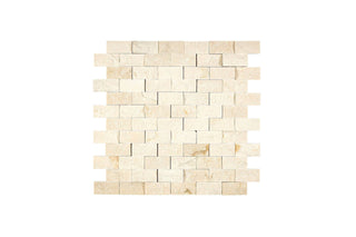 Crema Marfil or Beige color marble Mosaic Tile